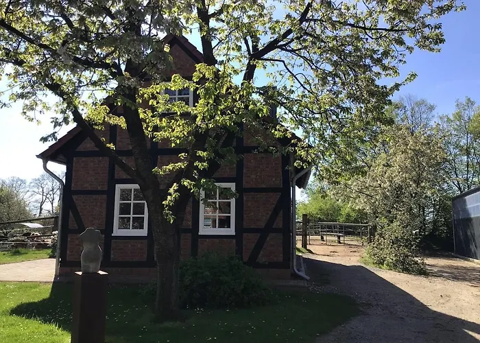 Suesses Fachwerkhaus Mit Grossem Garten شقة