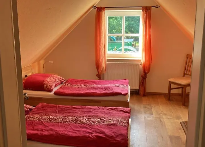 شقة Suesses Fachwerkhaus Mit Grossem Garten